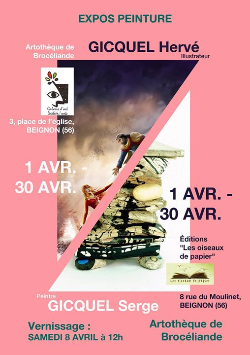 Exposition Genkis Genkkis et Serg Gicquel