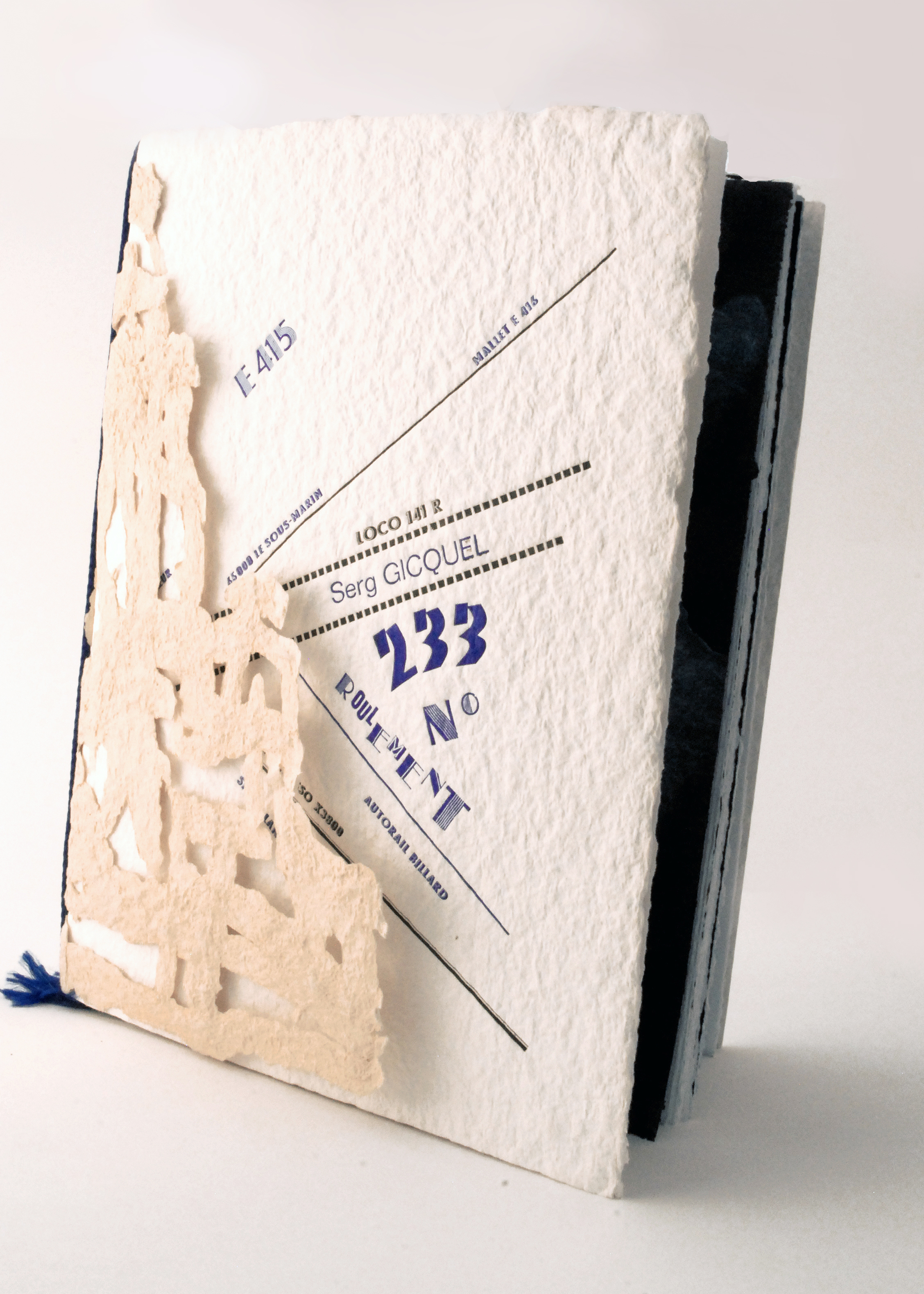 Roulement 233 & Ecluse 209 - livre d'artistes
