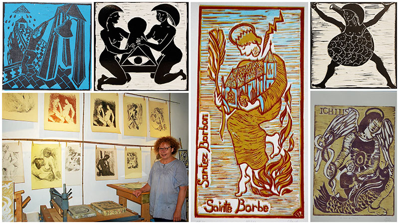 Corinne Jacob Empreintes d'artistes 2019