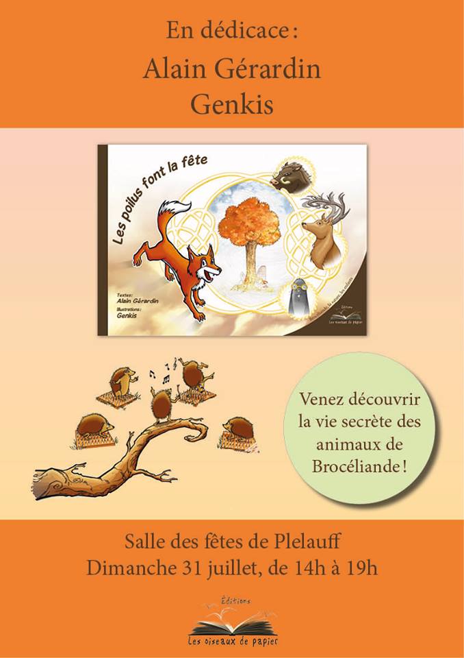 Dédicace alain gerardin genkis genkkis