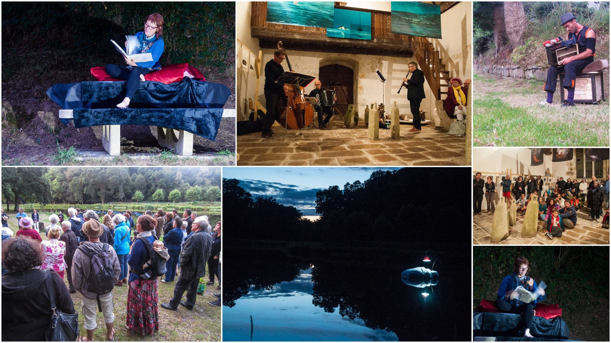 Vernissage festival Empreintes d'artistes édition 2016