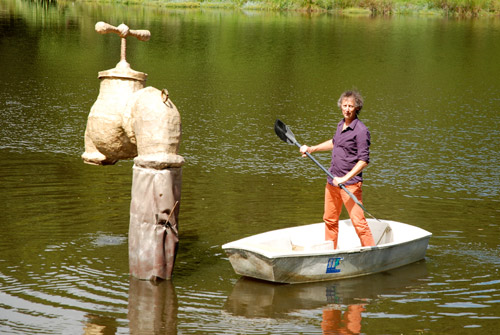 François Gendre, installation festival empreintes d'artistes