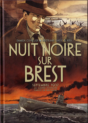 Pascal aumasson et son livre sur les seiz breur, nuit noire sur brest invités dans des empreintes et des bulles avec Genkis Genkkis, Serg Gicquel et Morgan Large