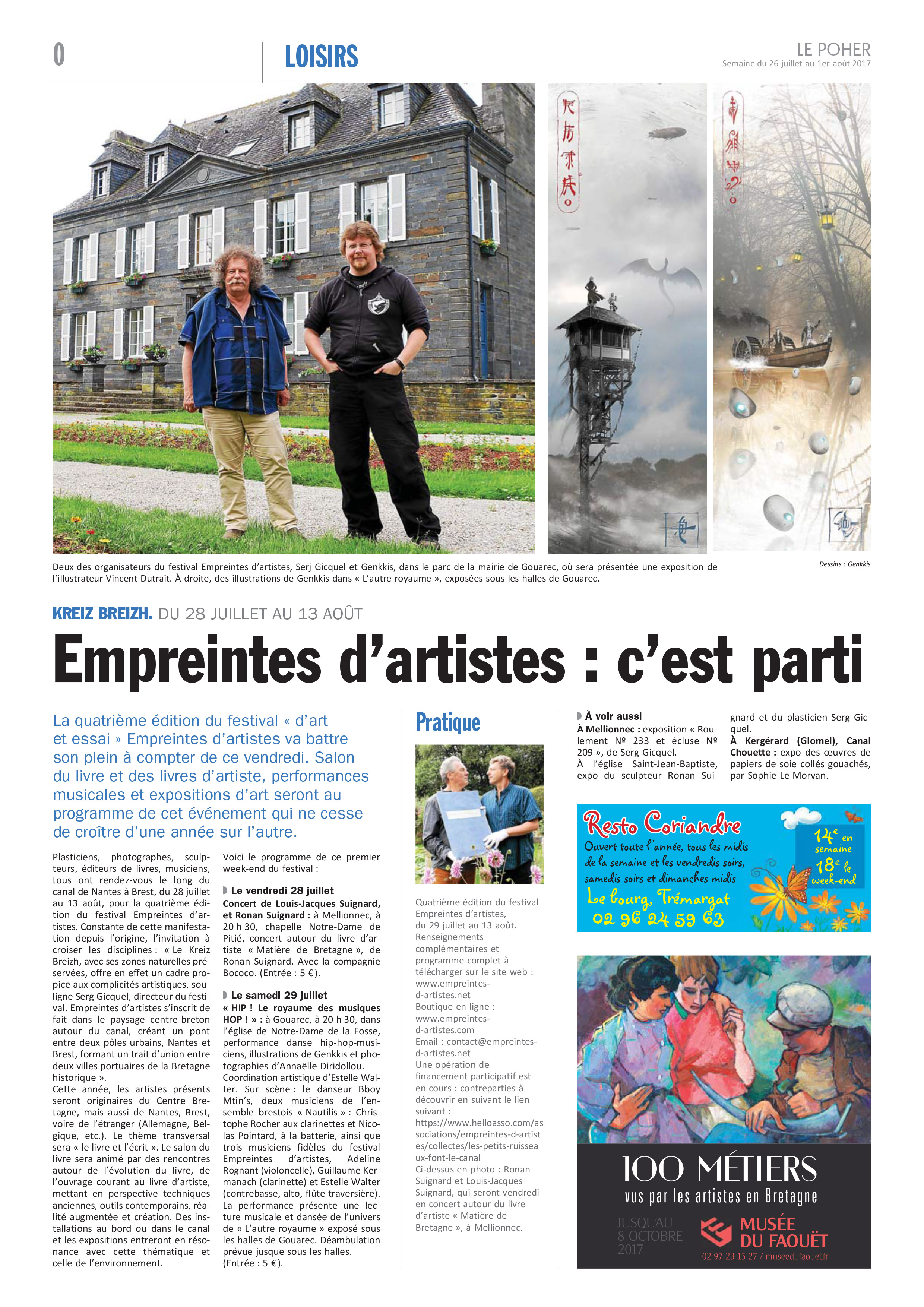 Le Poher parle du festival 