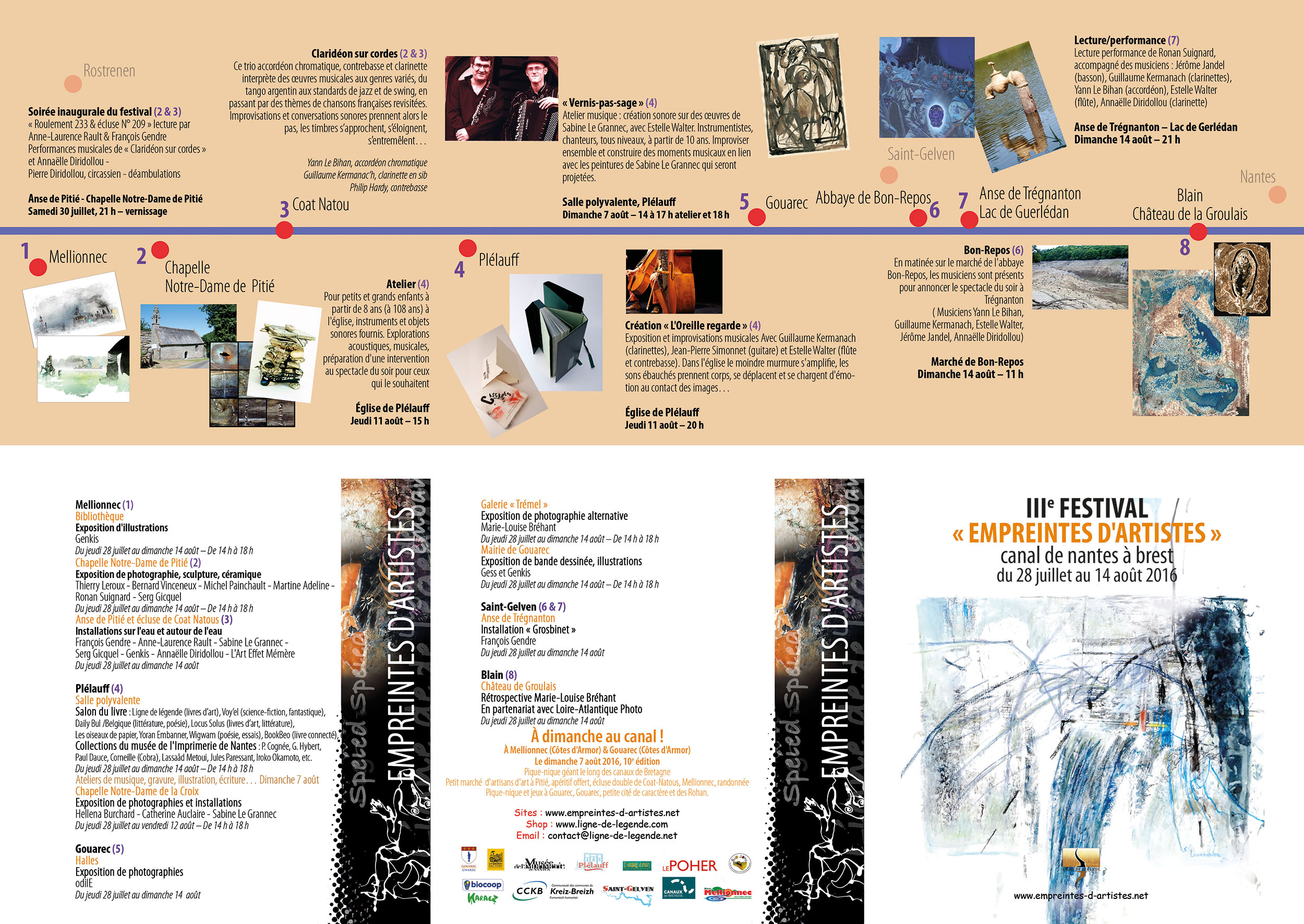 Programme Empreintes d'Artistes 2016